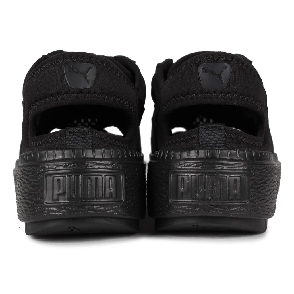 Puma Baskets Mules à Plateforme Trace Light pour Femmes 382872 (Puma Noir 25,0 cm)