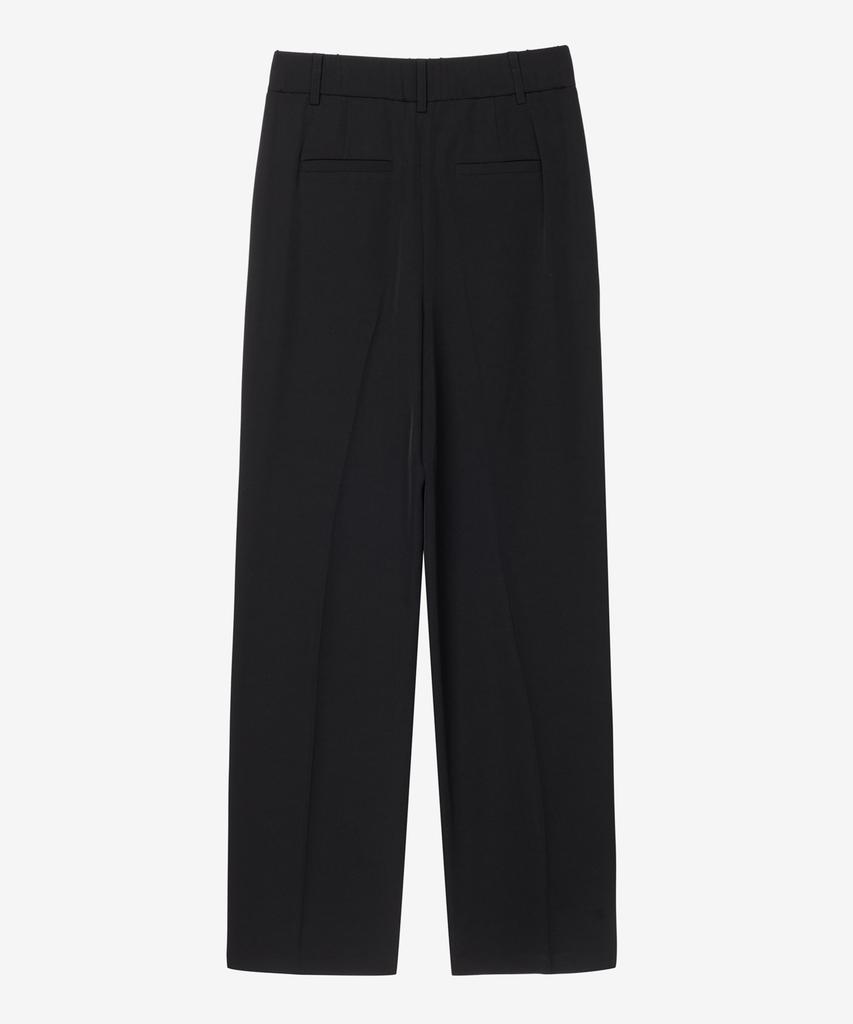 MIND BRIDGE WOMEN [W] Wide-Waisted Elastic Slacks Mypt3204