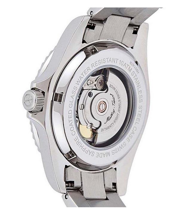 Mathey-Tissot Mathy Vintage Red and Blue Pepsi Bezel Black Dial Automatic H901ATR 100M Men's Watch