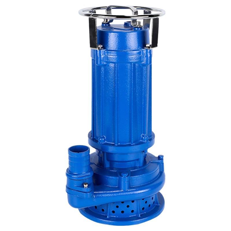 WQX High Head Submersible Pump with Pure Copper Motor, Corrosion-Resistant Cast Iron, and Non-Clogging Drainage.