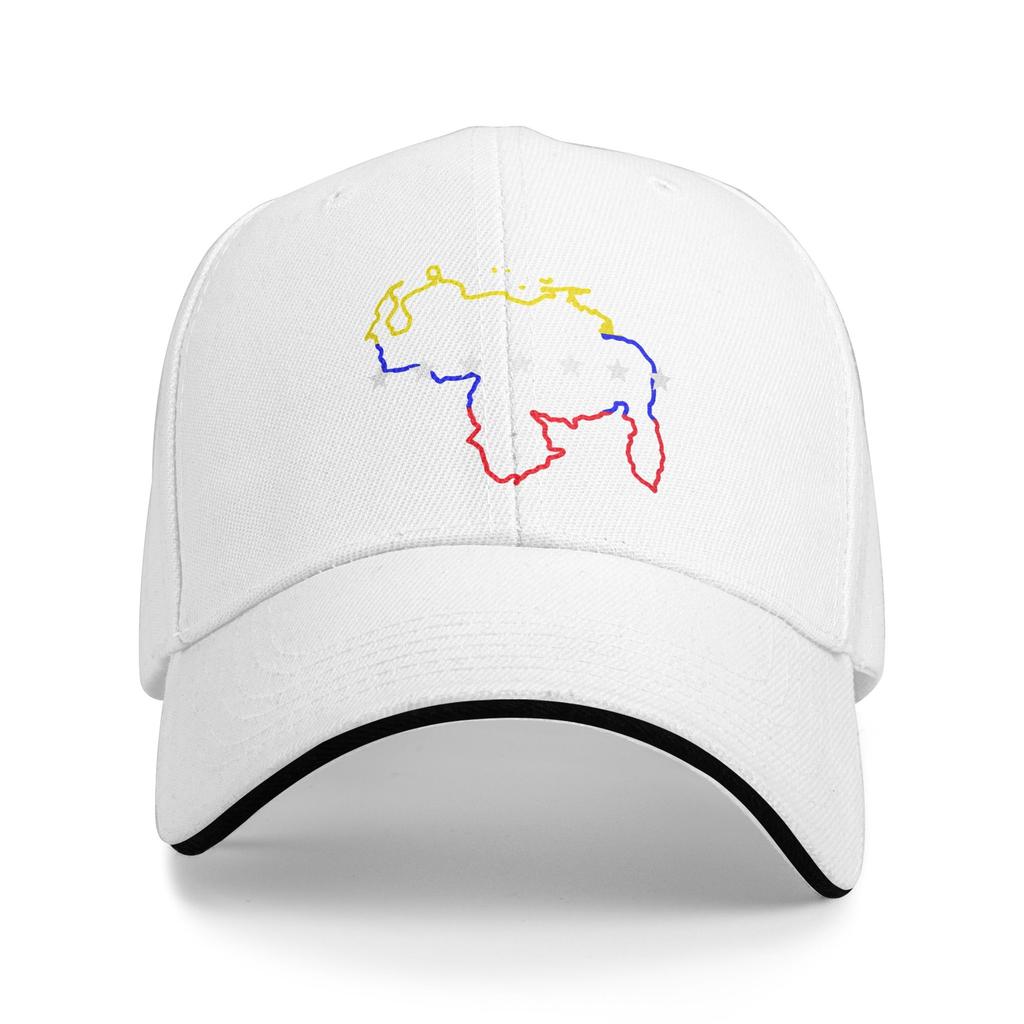 Venezuela Baseball Cap  Outdoor Gym SunProof Trucker Hat Unisex Men y2k Funny Custom Logo Baseball Caps