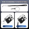Retro Camera 12MP Photo Capture 1080P Video Recording Keychains Attachment Long Service Battery For Daily Use