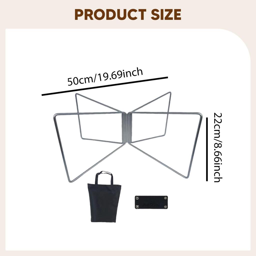 Luggage Rack, Box Holder, Foldable for Fishing And Barbecuing.