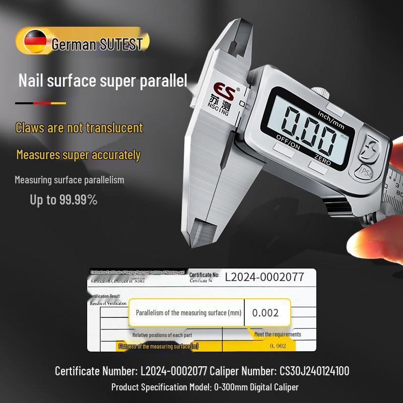 Waterproof Stainless Steel Digital Caliper - 150mm High Precision Measuring Tool