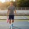 Soft Texture Pickleball Racket Sleeve Neoprene Material Pickleball Racket Bag  Outdoor Carry