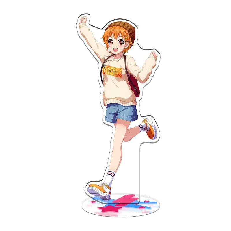 Anime BanG Dream Poppin Party Hanazono Tae Kokoro Tsurumaki Yukina Minato Roselia Hazawa Tsugumi Acrylic Standing Model 15 cm