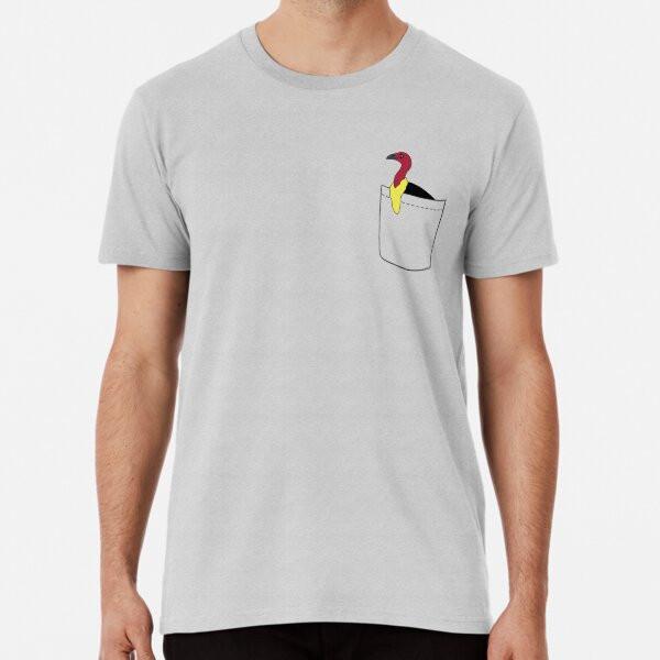 Pocket Brush Turkey TShirt Made in Australia Unisex T-Shirt S