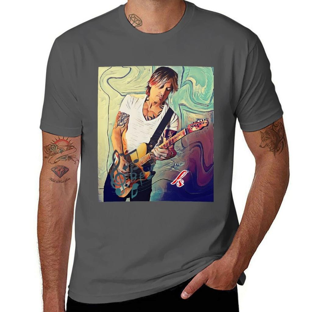 Keith Urbain Tshirt Antiwrinkle Short Sleeve Tshirt