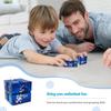 Infinity Cube Flip Space Theme ADHD Anxiety Toy - Fingertips Game Puzzle Antistress Finger Fidget Autism Hand Gifts For Kids