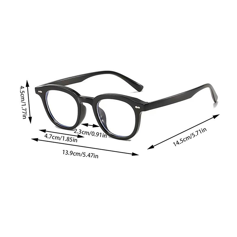 Vintage Simple Anti Blue Light Glasses Men Women Blue Light Blocking Glasses Computer Screen Glasses Decorate Eyeglasses
