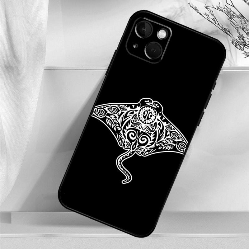 Animal Manta Ray Shockproof Case For iPhone 18 17 15 16 Pro Max 11 14 Plus 12 13 Mini 16e 17 Air Phone Cover