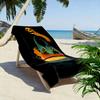 Mystical Glowing Specter Whispers Print Beach Towel, Quick Drying, Suitable for Travel, Outdoor Sports, Jogging, the Beach and Swimming, Gift