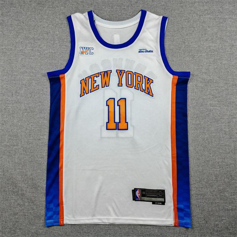 Knicks City Jersey Brunson #11 | Embroidered Basketball Tank | NYC Street Style