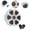 Music Boxing Machine Workout with Gloves for Indoor Home Gym Black