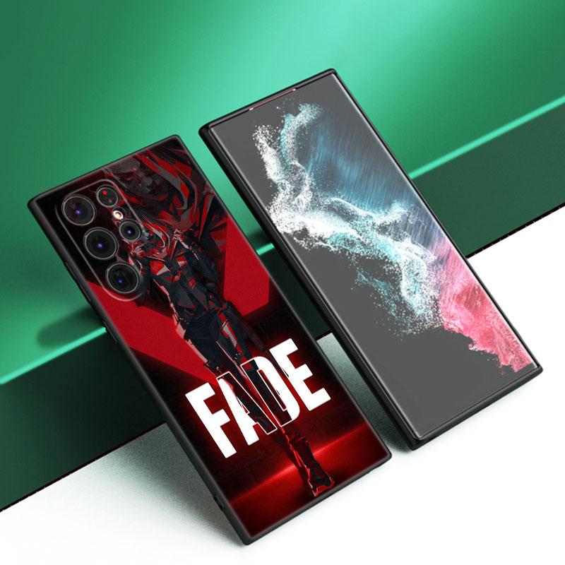 

Черный силиконовый чехол для телефона Valorant Game для Samsung Galaxy S23 S21 S20 FE S24 S22 Ultra S10E S10 S9 S8 Plus Samsung S23 FE