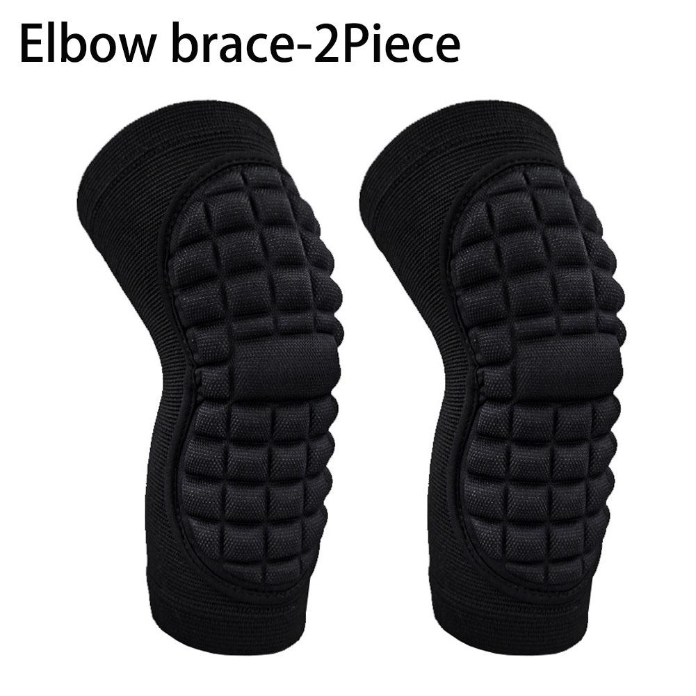 1Pair Elbow Pads Elbow Protector Volleyball Sponge Support Compression Elbow Braces for Basketball Tennis Football