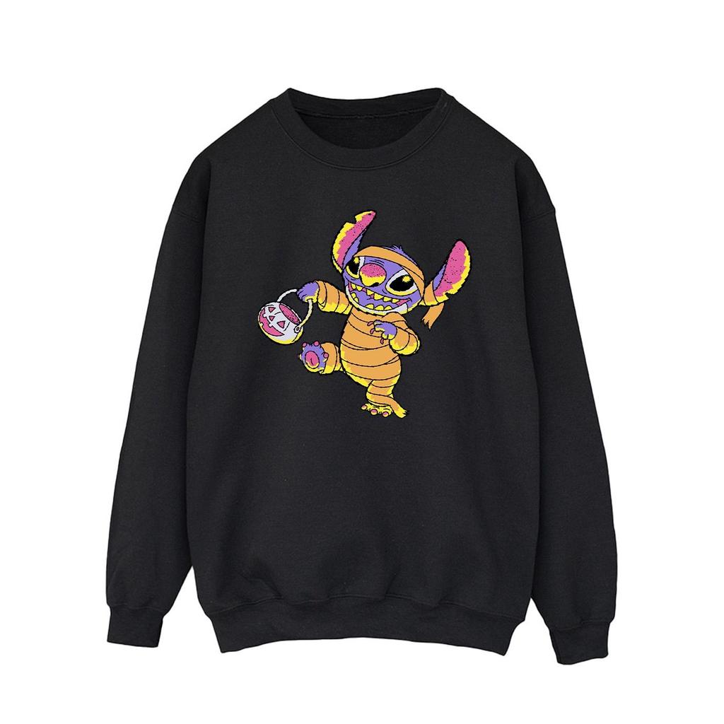 Lilo & Stitch Herren-Sweatshirt „Süßes oder Saures“.