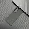 New Kevlar Suitable for Samsung Zfold6 Ultra Thin Mobile Phone Case Aramid Fiber Material Hard Shell Wavy Pattern