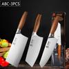 WXCOO Professional Japanese Kitchen Knife Stainless Steel Fish Fillet Knife Meat Cleaver Fruit Peeler Utility Knife Cooking Tool