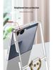 Samsung Z Flip7 Transparent Electroplated Ring Case - Fresh Style Protective PC Cover