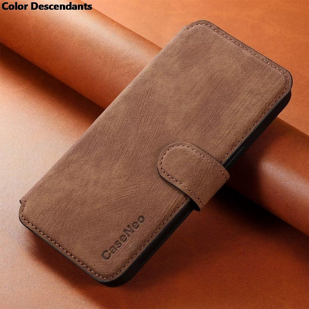 

For OPPO A79 A98 A78 A58 5G 2In1 Detachable Leather Wallet Case For OPPO A38 A18 A 57 77 53 16 15 S A96 A54 A94 A17 A74 Cover OPPO A98 5G коричневый
