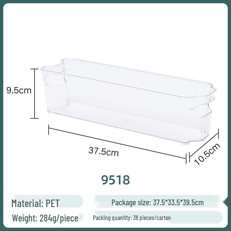 Food-Grade Transparent Refrigerator Storage Box – Large Capacity for Kitchen Organizing