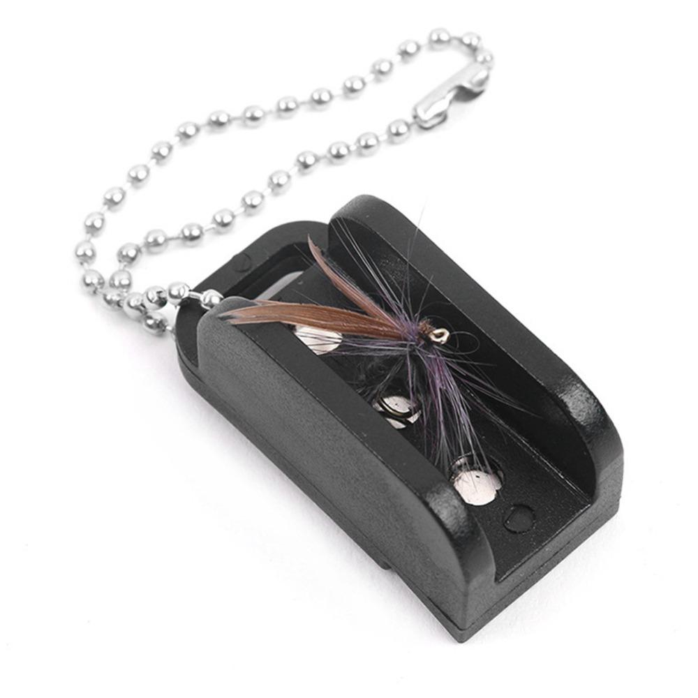 Enfileur Magnétique Pour Hameçons - Outil De Pêche Pour Tippet, Mouche Et Ligne - Petit, Léger, Idéal Pour Eau Froide Ou Bateau