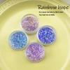Kawaii Candy Color Crushed Stone Nail Art Kit: DIY Wearable Ornaments In Vibrant Shades
