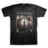 Ministry Industrial Metal Band TShirt Heavyweight 220gsm Black Tee with Bold MINISTRY Logo Lettering Loose Fit Unisex