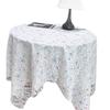 Lace Floral Tablecloth Desk Flannel Fabric Decoration Small Coffee Table Bedside Table Rectangular Retro Korean Style