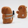 Clearstone Capybara Plush Keychain, Chavimaru Sushi, 18.5cm, Brown
