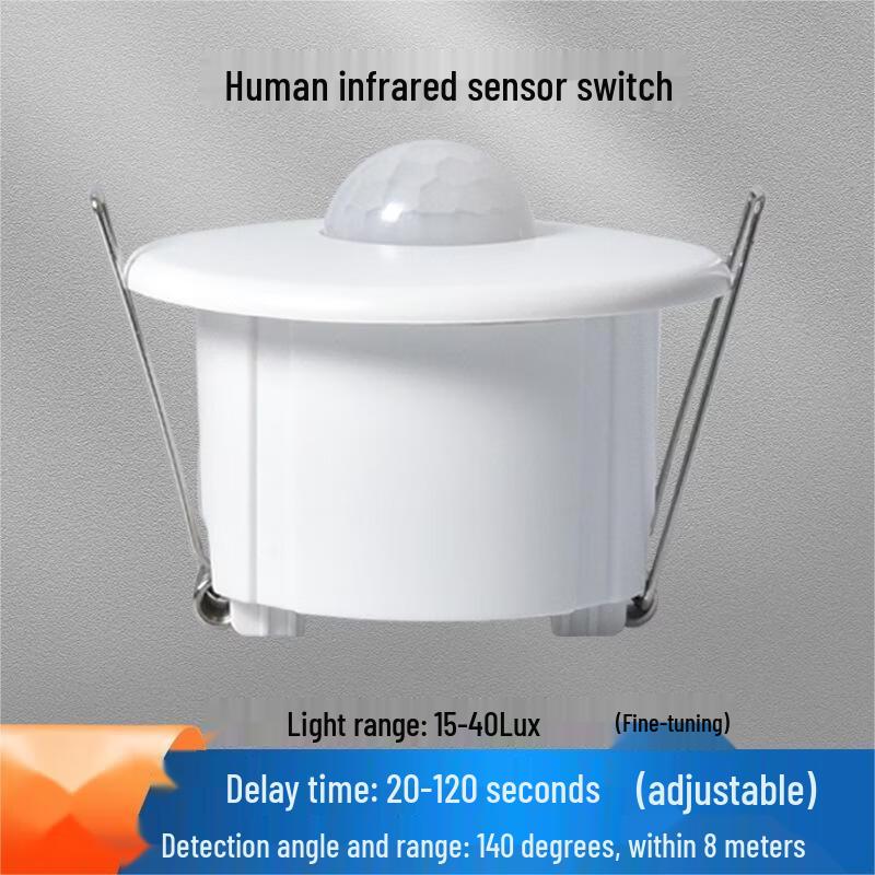 Lieve Embedded Ceiling Infrared Motion Sensor Switch