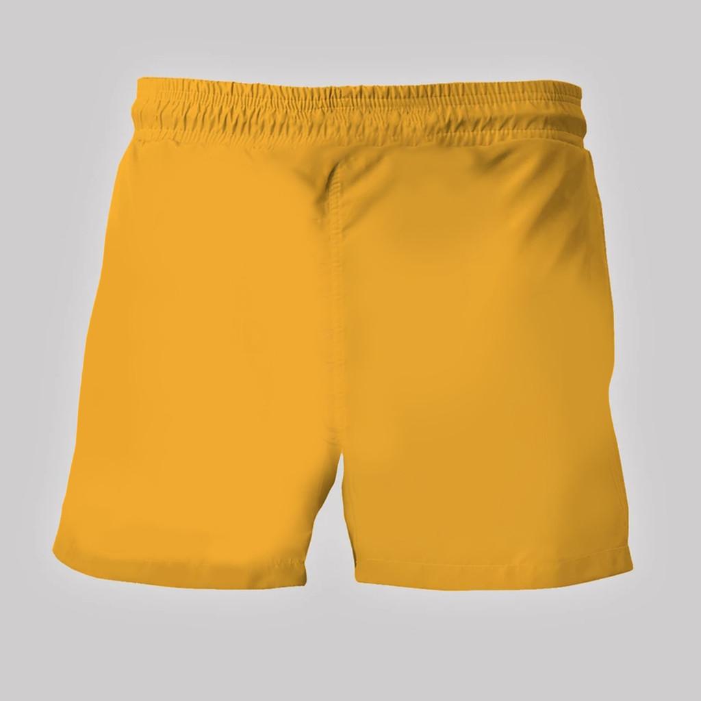 Men Drawstring Special  Print Beer Festival Beach Casual Trouser Shorts Pant