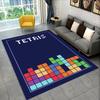 3D Retro Game Tetris Gamer Cartoon Area Rug,Carpet for Home Living Room Bedroom Sofa Doormat Decor,kid play Non-slip Floor Mat