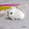 Simulazione Pulcino Coniglio Peluche Giocattolo Bambini Cognizione Pollo Modello Figurina Realistico Animale Peloso Bambola Pollo Regalo di Pasqua