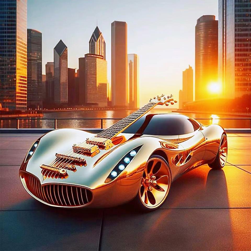 

Поп-мир Мультфильм Музыкальные инструменты Искусство Автомобиль 5Ddiy Алмазная картина Красочные неоновые Роскошные автомобили Вышивка Стена Украшение для дома Full Round 20x20CM