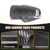 Honeycomb Real Carbon Fiber Console Mode Knob Trim Cover For C8 Corvette -25