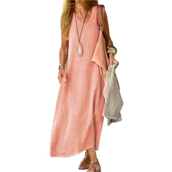 

Женский сарафан трапециевидной формы, пуловер, универсальное длинное платье с большим подолом, уличная одежда S