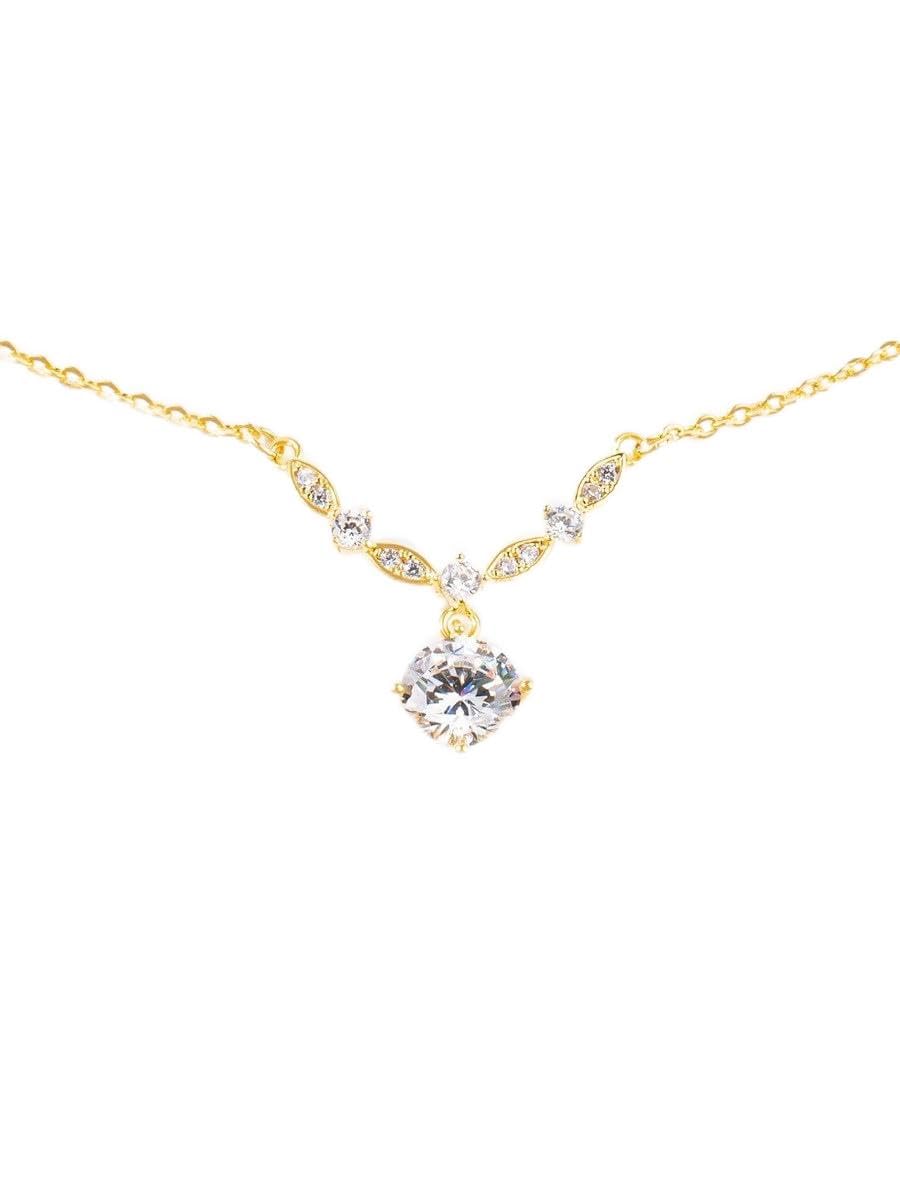 

18K Necklace for Women Solid Gold Chain Necklace Couple Present Necklace Men Women Birthday Present [LDLTEGRM]