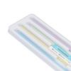 60PCS Plastic Dental Sandpaper Strips Portable Tooth Sanding Strips  For Tooth Polishing