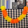 Diwali Marigold Garland Long Strands Artificial Flowers Hanging Pendants Thanksgiving