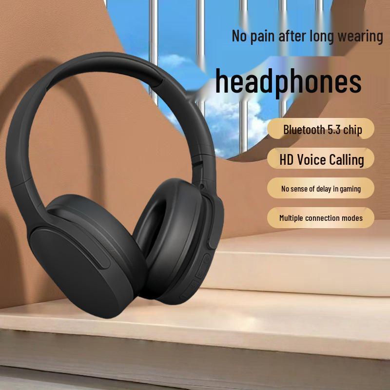 P2961 Wireless Bluetooth Heavy Bass Over-Ear Gaming Headset for Music and Universal Smartphone Compatibility