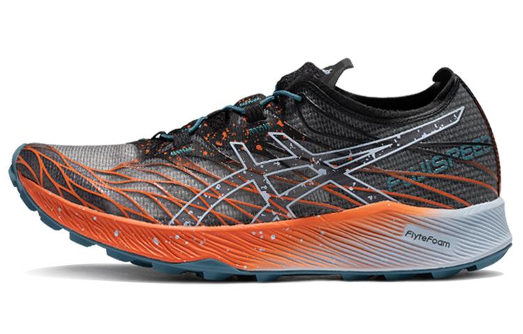 Asics Женские Fuji Speed  Черный Нова Оранжевый  39