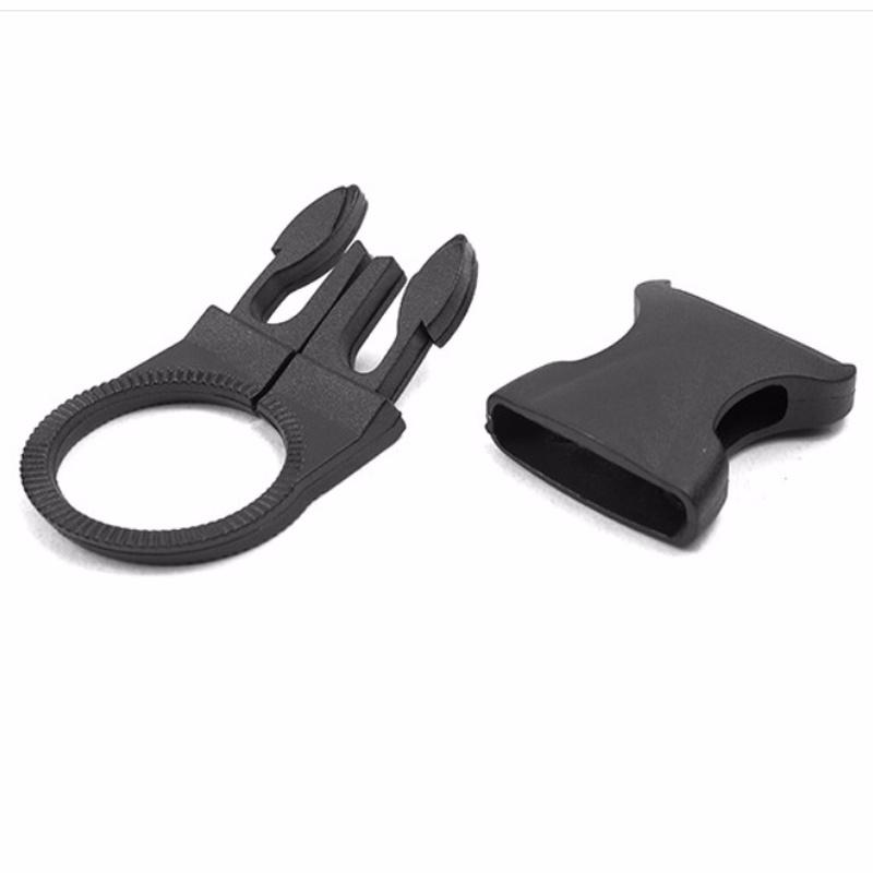 Outdoor Nylon Knapsack Detachable Water Bottle Belt Buckle Plastic Steel Mother Buckle Bottle Hang
