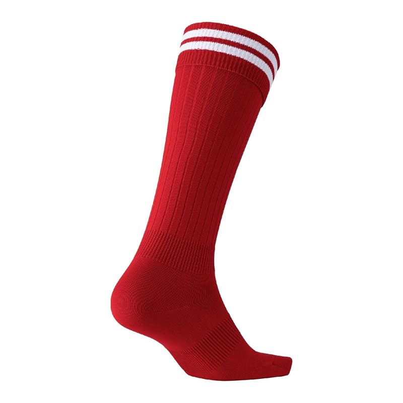 Soccer Stockings/Socks P2MXC000 Unisex Red/White 21-23cm