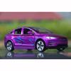 Diecast Model X Cars Toy, 1:32 Scale Pull Back Toy Car Model X90 Tesla Alloy, Pull Back Alloy Vehicle Door Opening with Lights and Music, Kids Toys