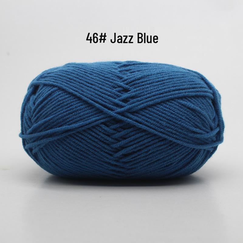Medium Thick Handmade Cotton Baby Yarn for Knitting, Crochet, and DIY Projects