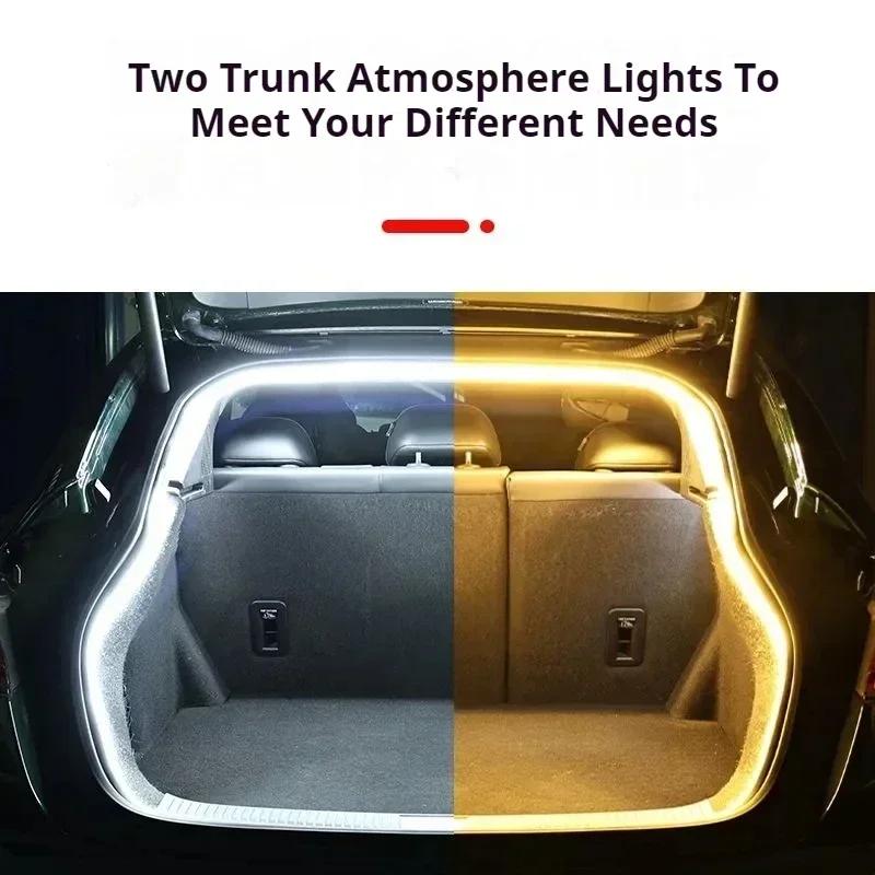 Rear Trunk LED Light Bar Strips Trunk Interior Decorative Lamp Strip Fit for Kia Ceed Cee'd XCeed Auto Interior Accessories