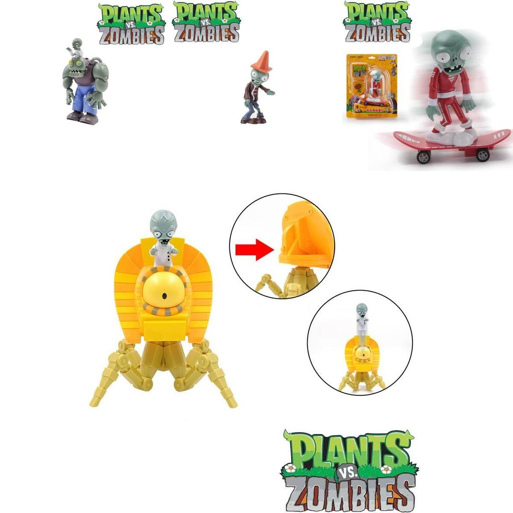 Plantas versus. Zumbis Brinquedo Pirata Gigante Egípcios Figuras Conjunto