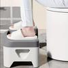 1Pc Toilet Stool For Bathroom, Comfort Toilet Stool For Adult Kids Pregnant Women, Squatting Aid Footstool, Anti Slip Thickening